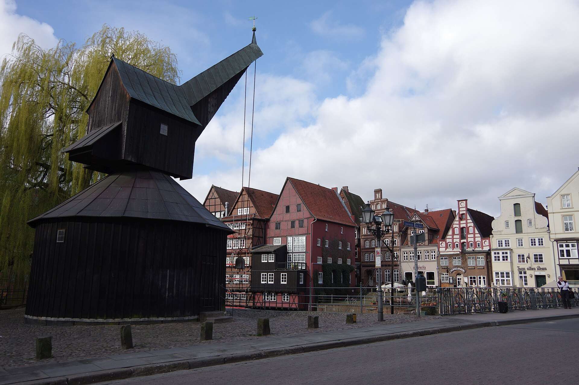 The old crane at the Stintmarkt, Lüneburg